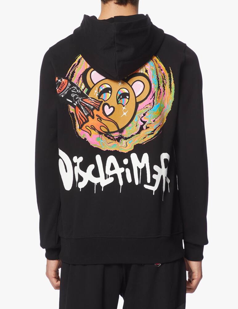Disclaimer Printed hoodie - picture 3