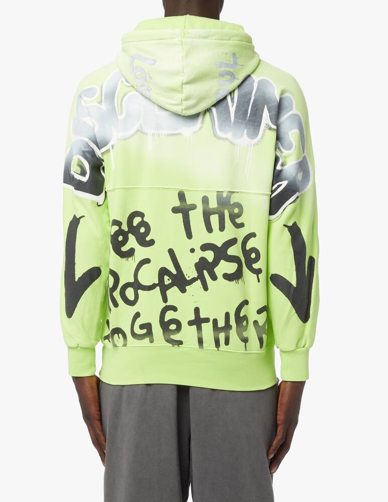 rinascente Disclaimer Fleece hoodie