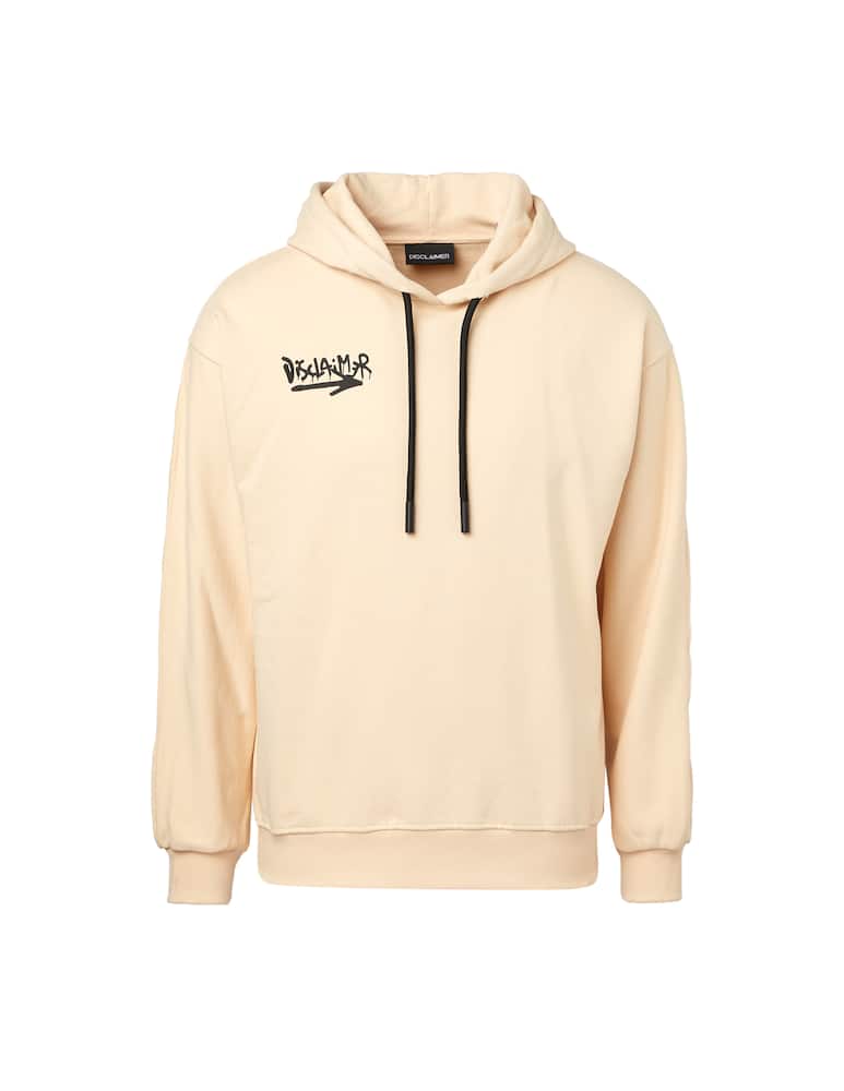 Disclaimer Cotton sweatshirt with writings on the back - picture 1 Disclaimer Cotton sweatshirt with writings on the back - picture 1