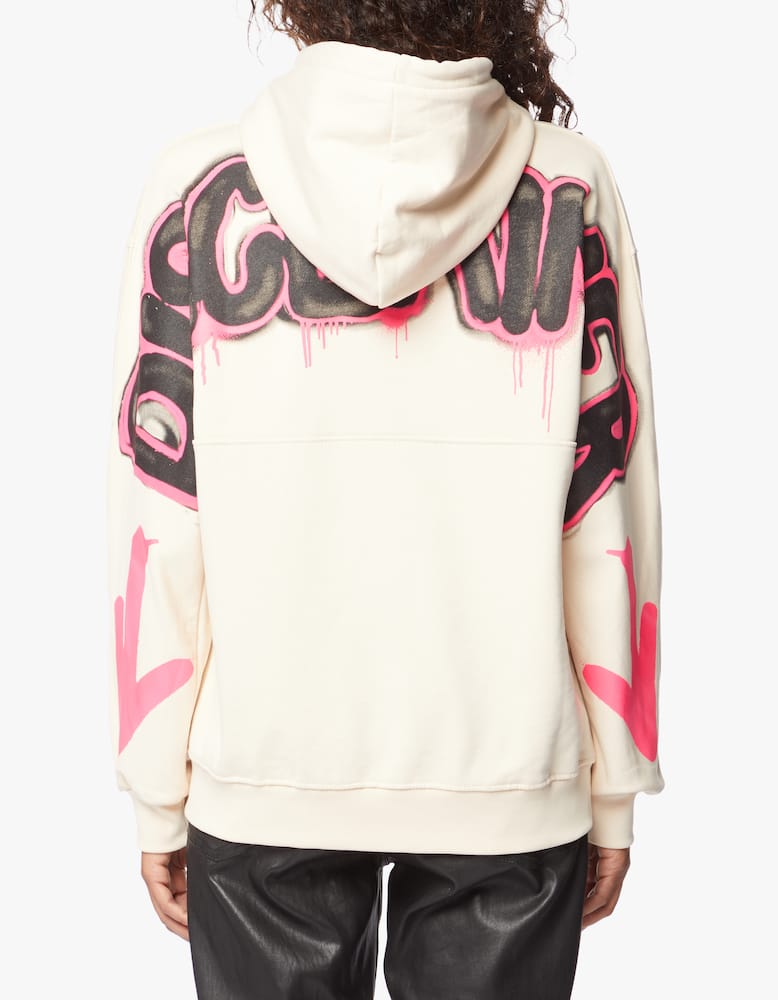 Disclaimer Cotton sweatshirt with writings on the back - picture 3 Disclaimer Cotton sweatshirt with writings on the back - picture 3