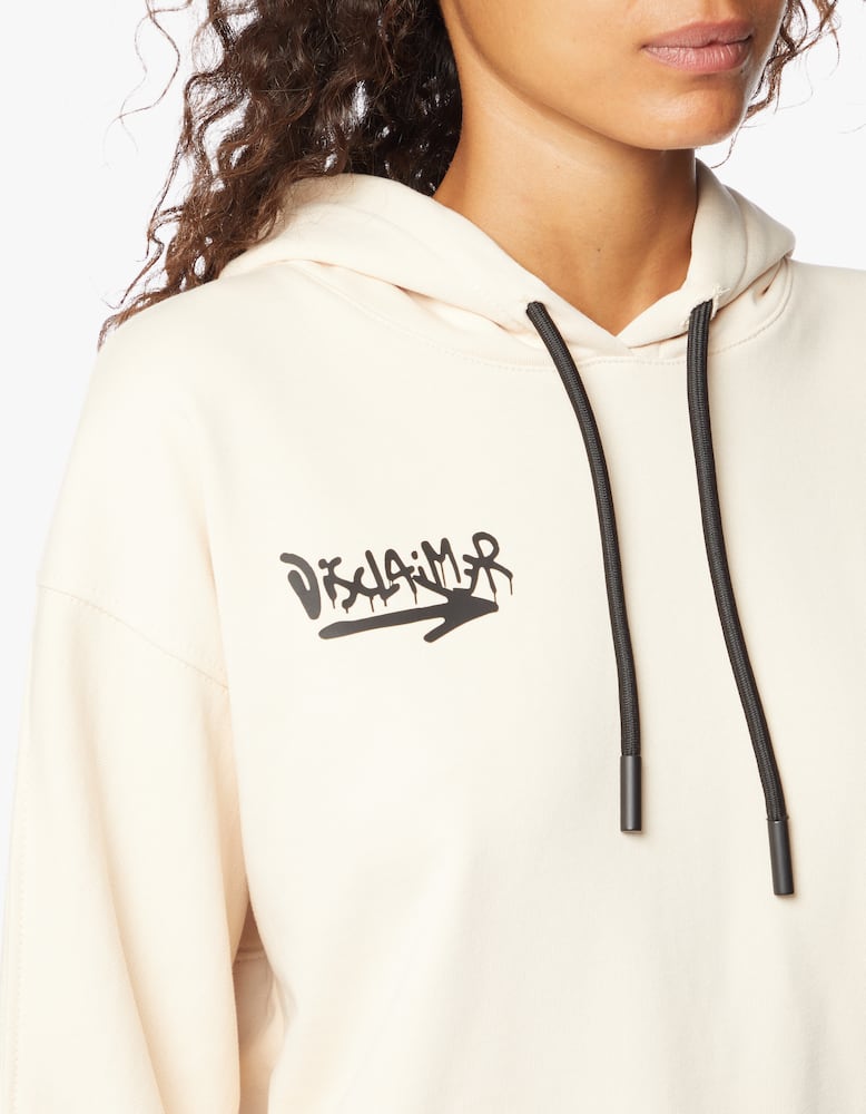 Disclaimer Cotton sweatshirt with writings on the back - picture 5 Disclaimer Cotton sweatshirt with writings on the back - picture 5