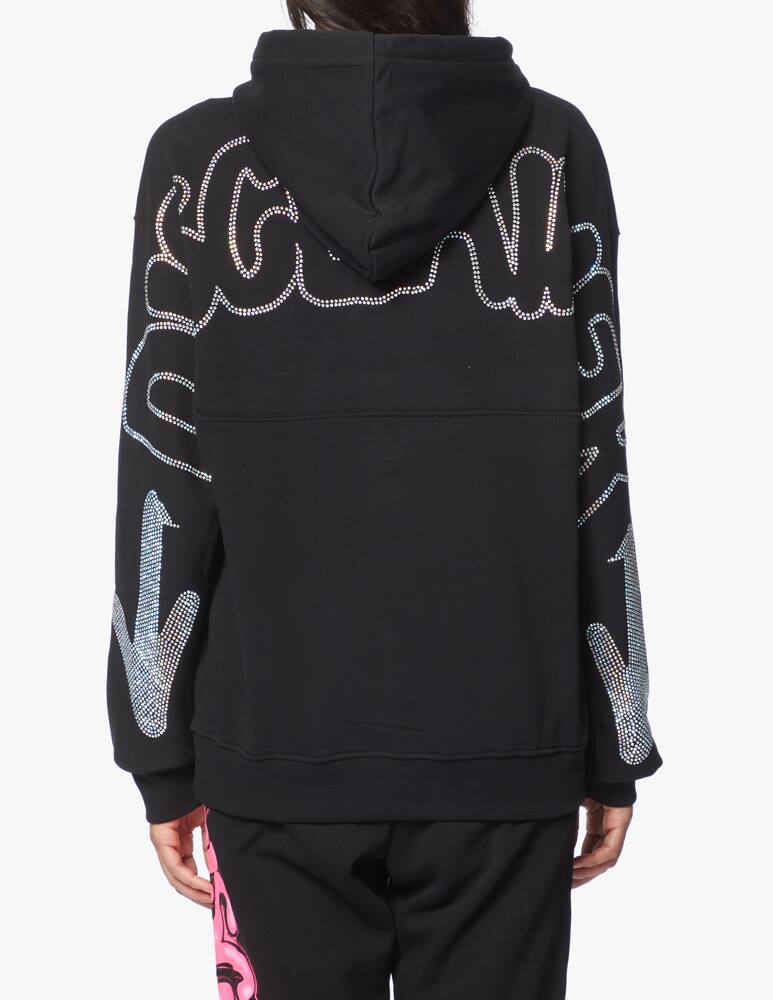 rinascente Disclaimer Felpa con cappuccio in cotone