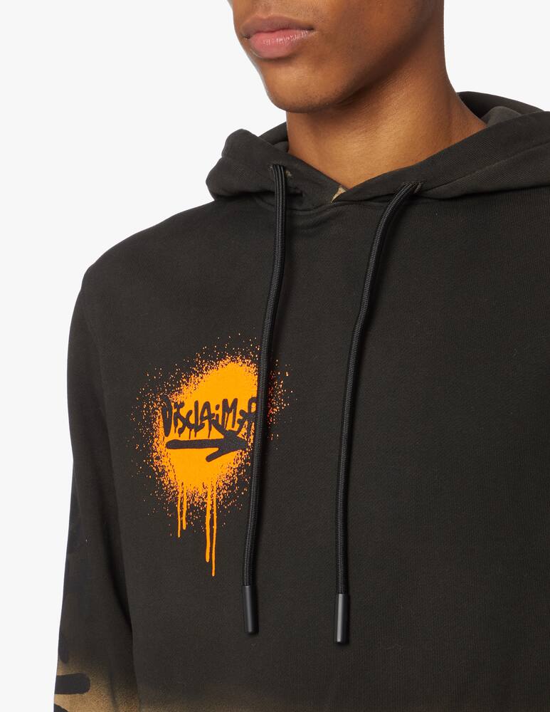 rinascente Disclaimer Maglia con cappuccio in felpa