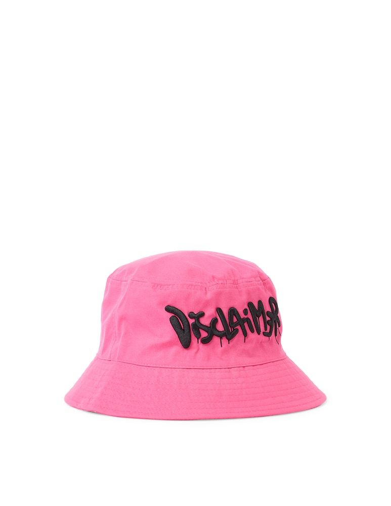 rinascente Disclaimer Bucket hat unisex fuxia fluo