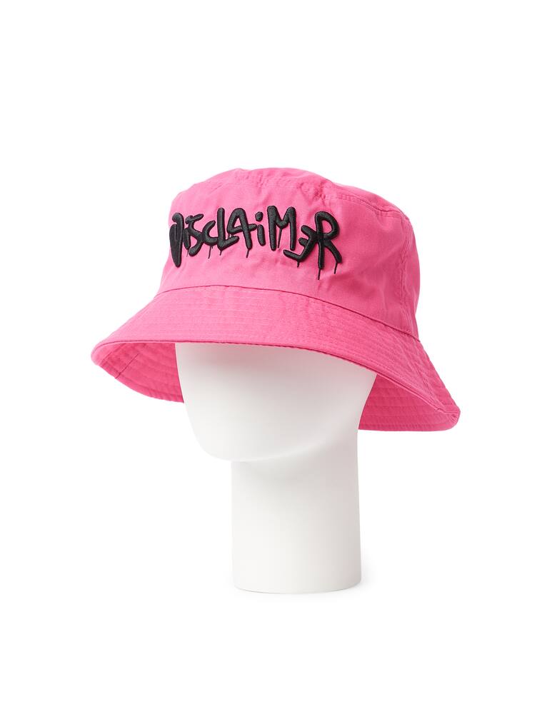 rinascente Disclaimer Bucket hat unisex fuxia fluo