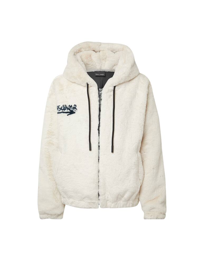 rinascente Disclaimer Giacca teddy con scritta