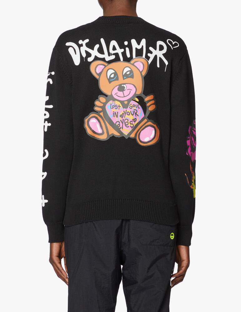 rinascente Disclaimer Magliette a manica lunga crop girocollo in cotone