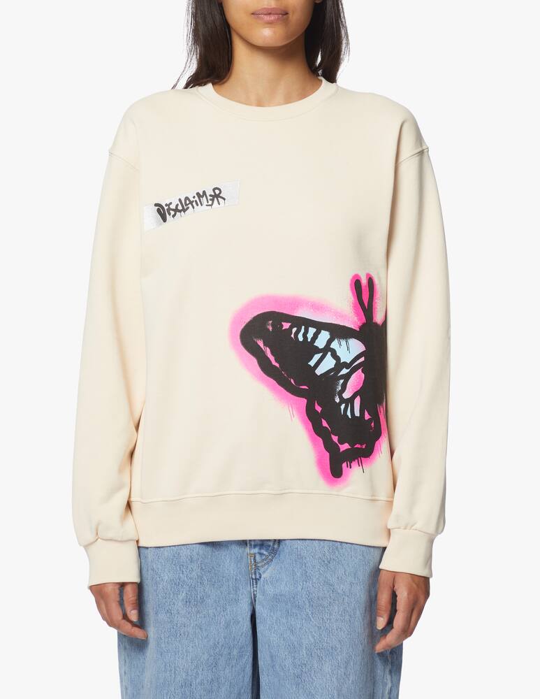 rinascente Disclaimer Cotton sweatshirt