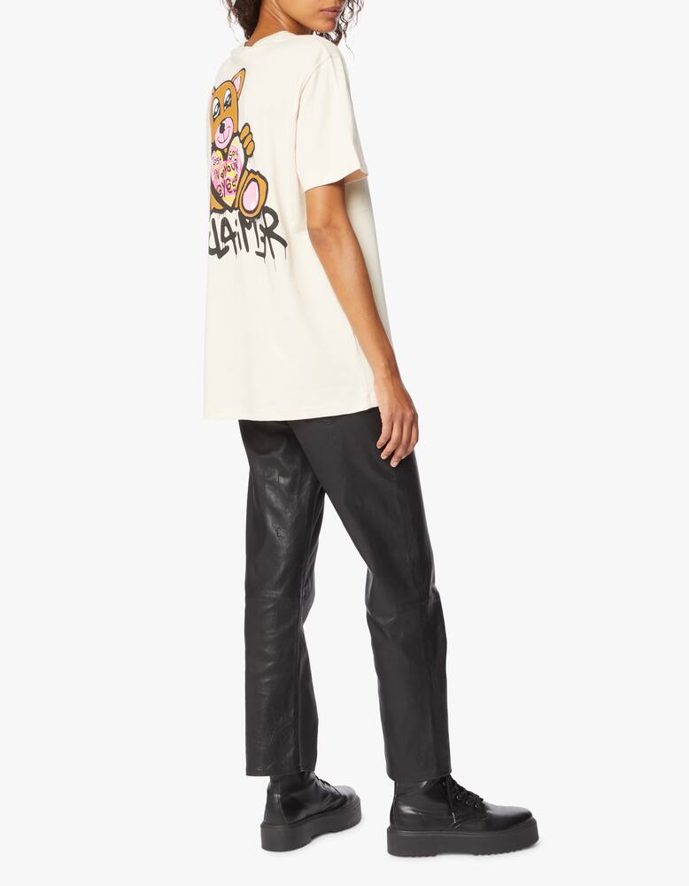 rinascente Disclaimer Teddy printed cotton t-shirt