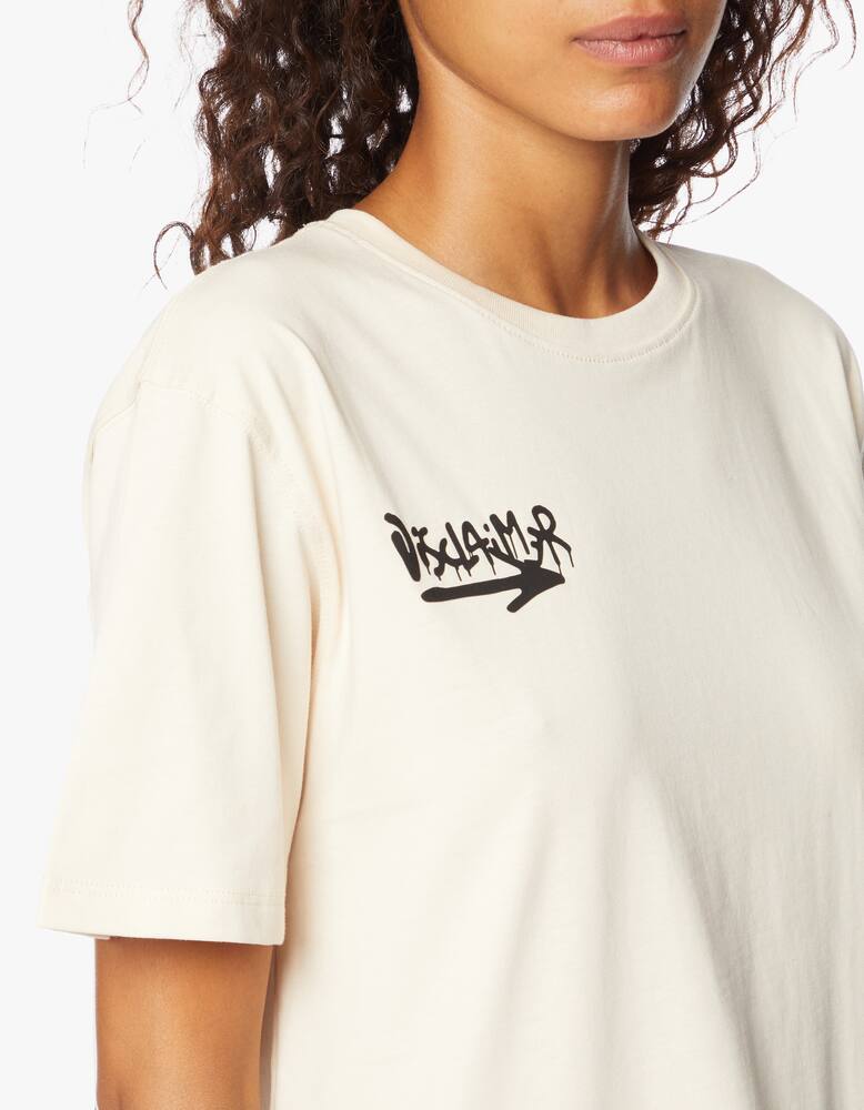 rinascente Disclaimer Teddy printed cotton t-shirt