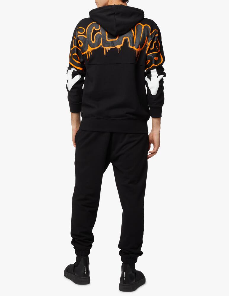 rinascente Disclaimer Empy lettering hoodie - multi