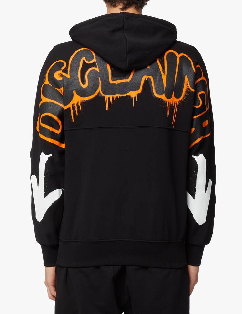 rinascente Disclaimer Empy lettering hoodie - multi