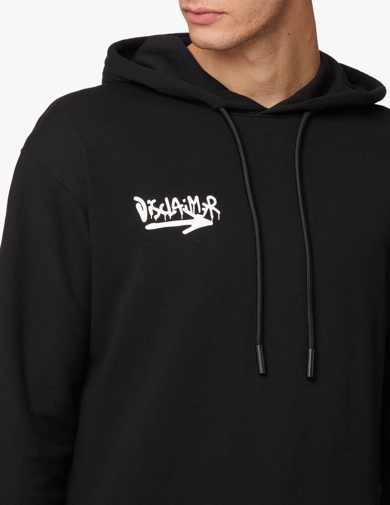 rinascente Disclaimer Empy lettering hoodie - multi