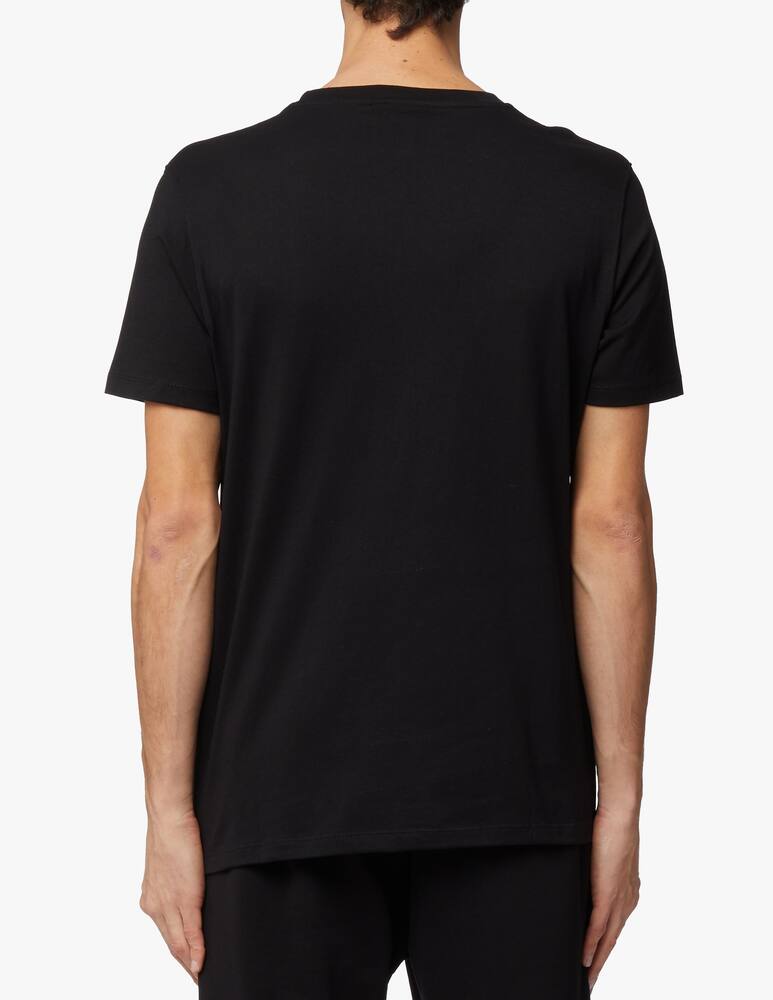 rinascente Disclaimer Skeleton basket back t-shirt - black