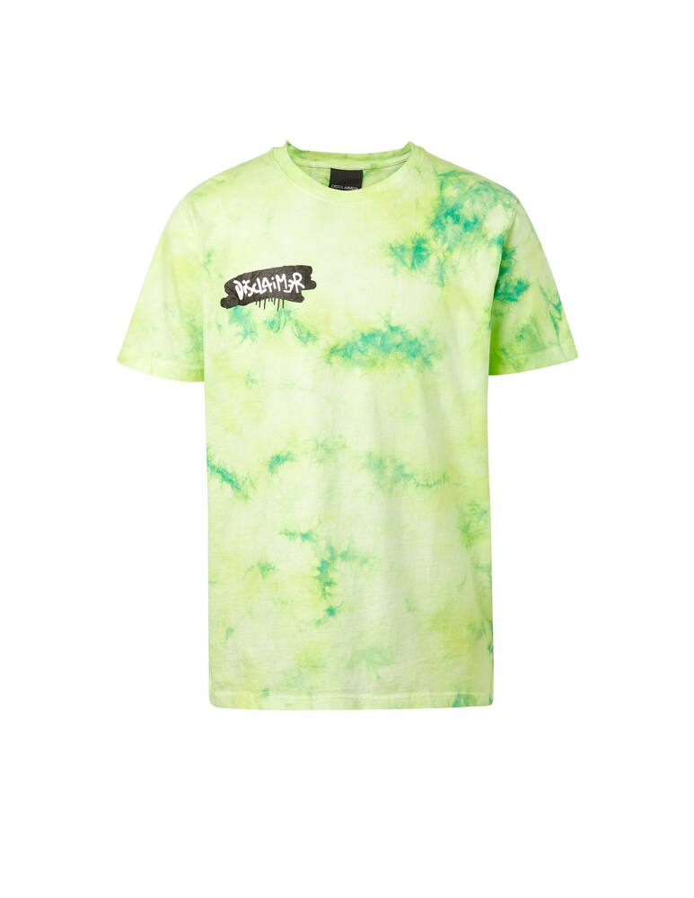 rinascente Disclaimer Tie dye jungle t-shirt - green