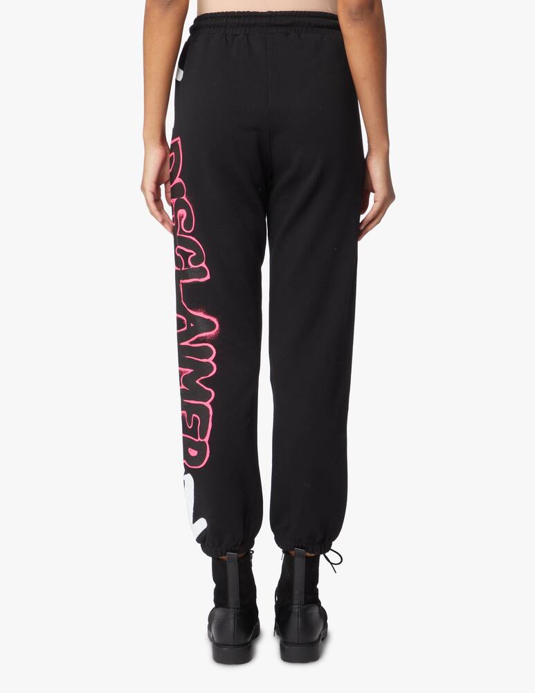 rinascente Disclaimer Pantaloni di tuta in cotone - nero