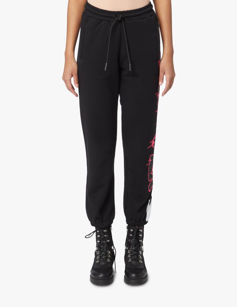 rinascente Disclaimer Pantaloni di tuta in cotone - nero