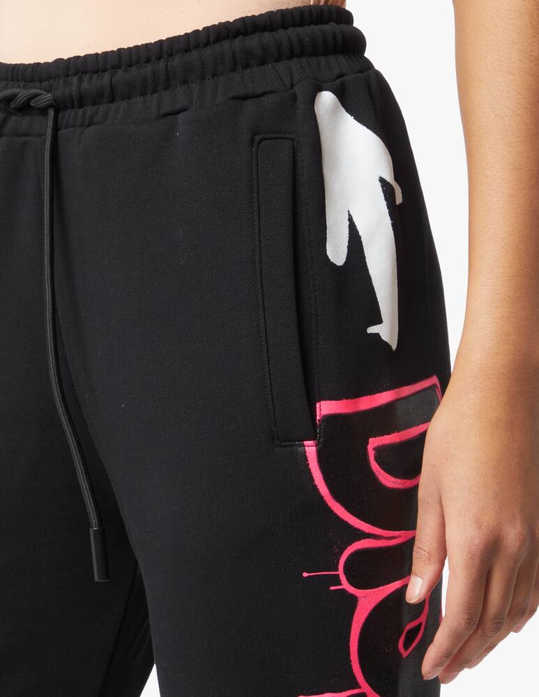 rinascente Disclaimer Pantaloni di tuta in cotone - nero