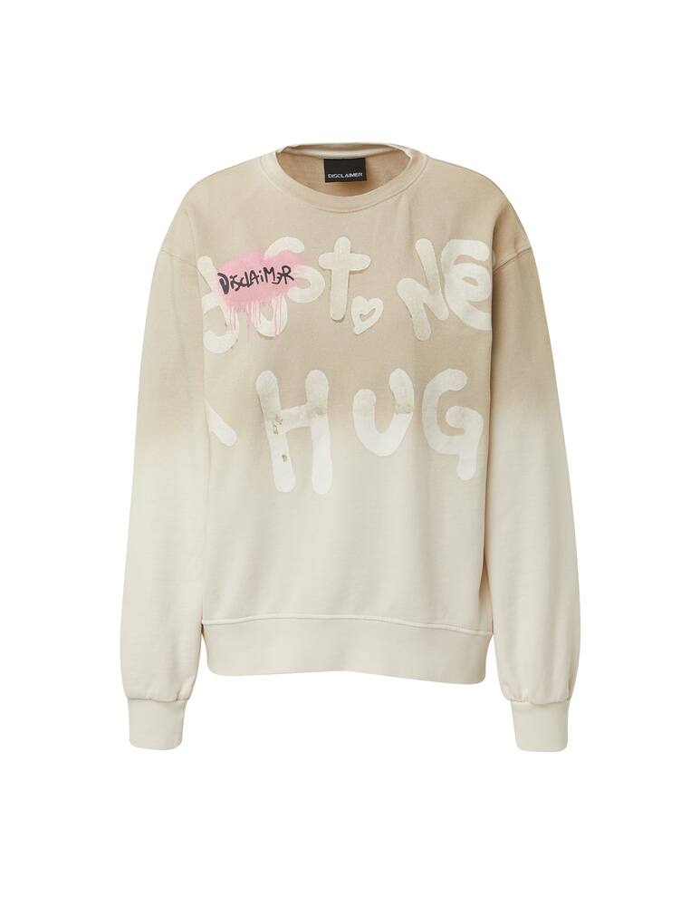 rinascente Disclaimer Cotton crewneck sweatshirt - green