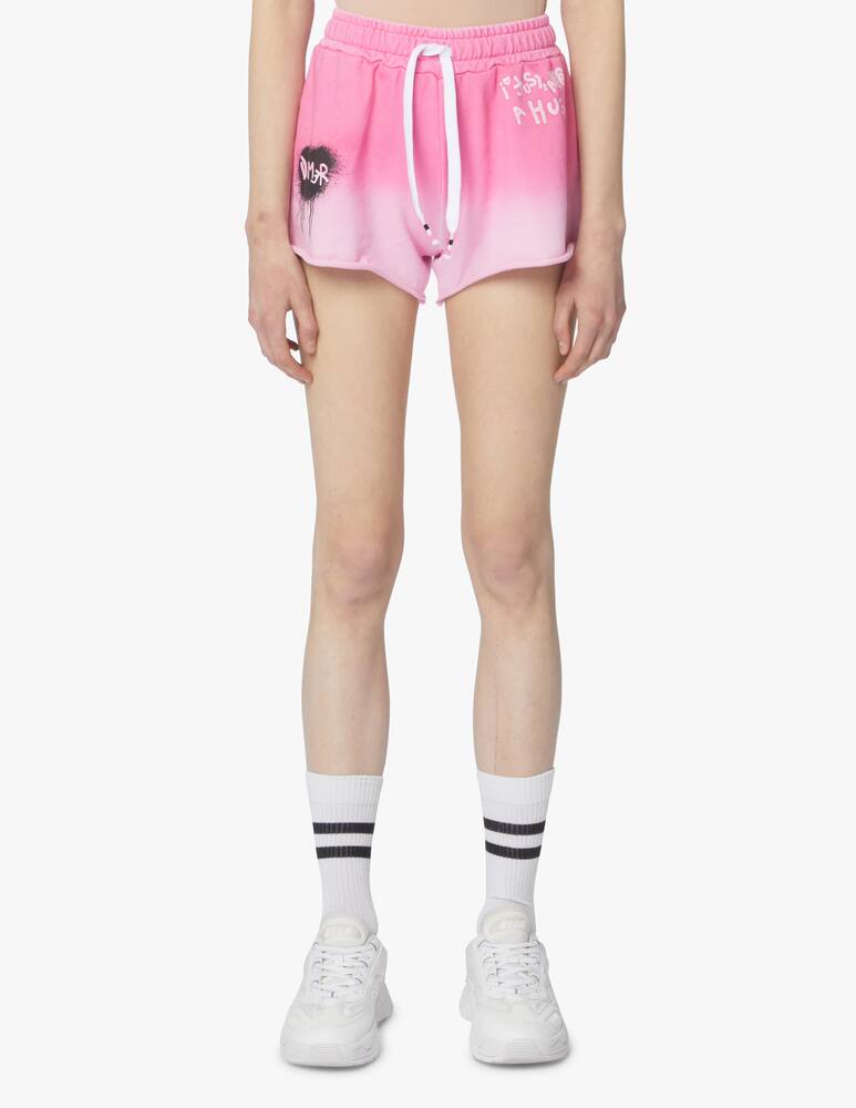 rinascente Disclaimer Pantaloncini di tuta in cotone - rosa