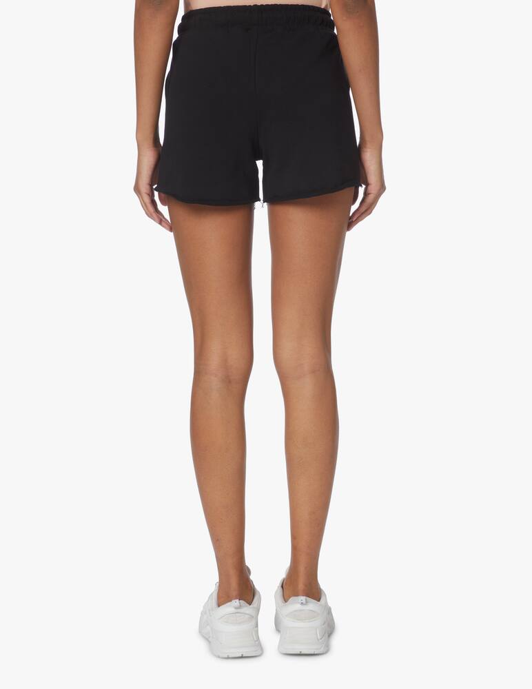 rinascente Disclaimer Cotton shorts - black