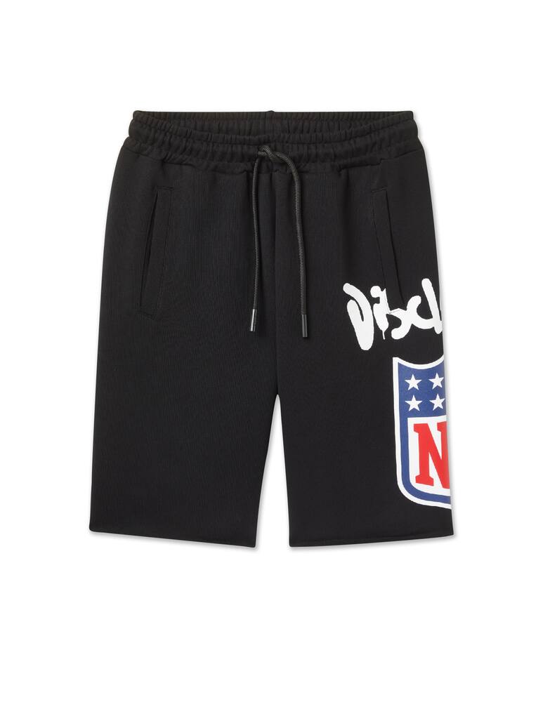 rinascente Disclaimer Logo nfl sweatshorts - black