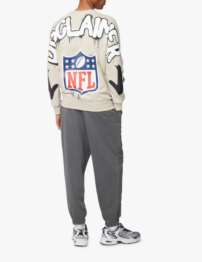 rinascente Disclaimer Nfl + disclaimer back sweatshirt - brown