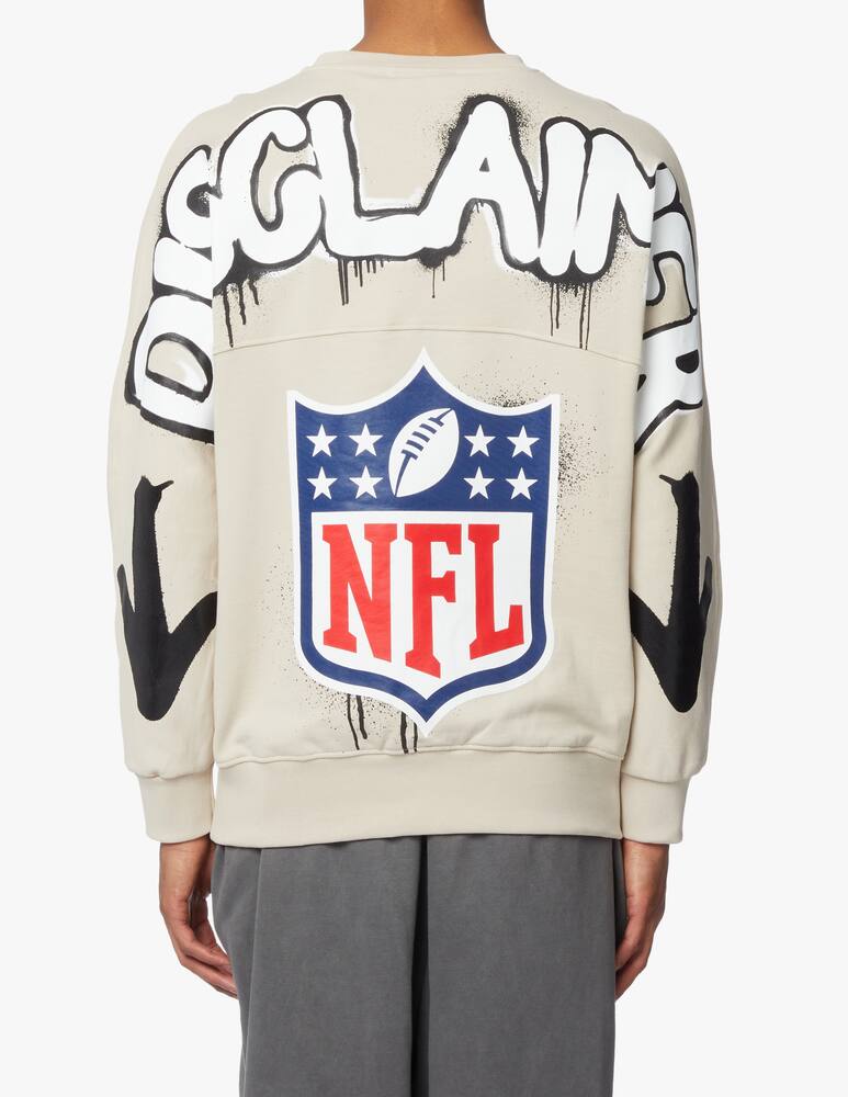 rinascente Disclaimer Nfl + disclaimer back sweatshirt - brown