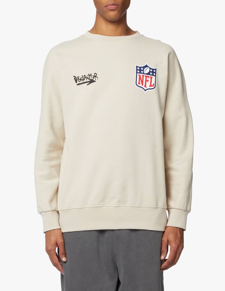 rinascente Disclaimer Nfl + disclaimer back sweatshirt - brown