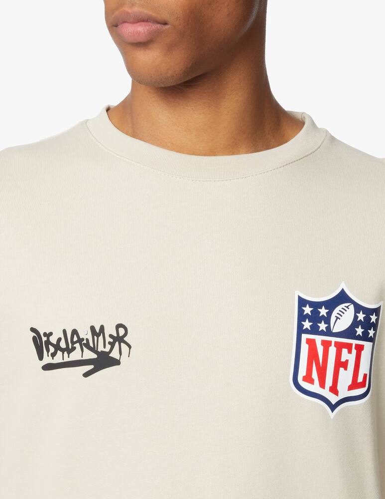 rinascente Disclaimer Nfl + disclaimer back sweatshirt - brown
