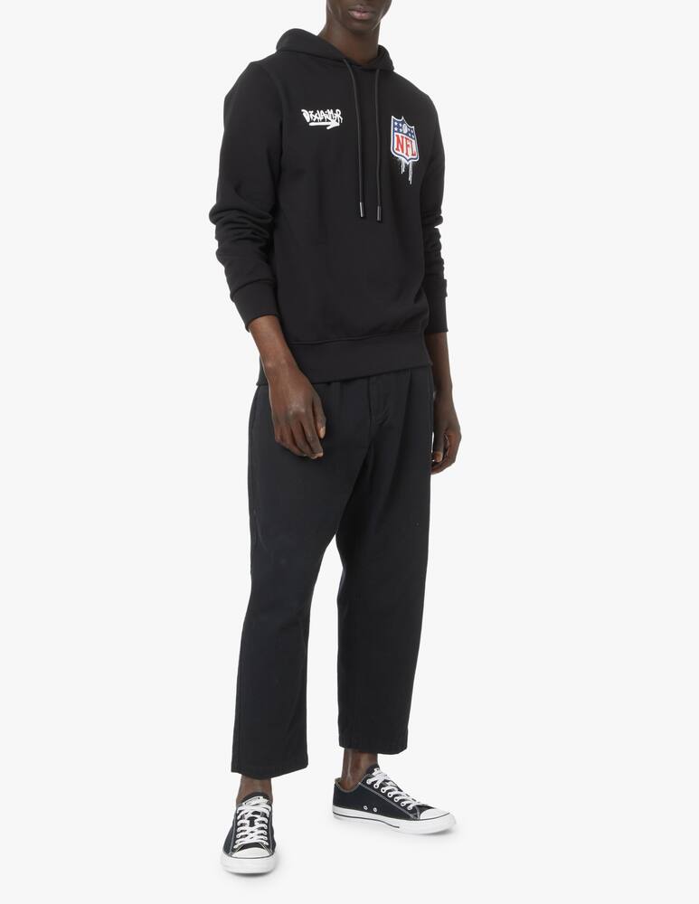 rinascente Disclaimer Nfl back hoodie - black