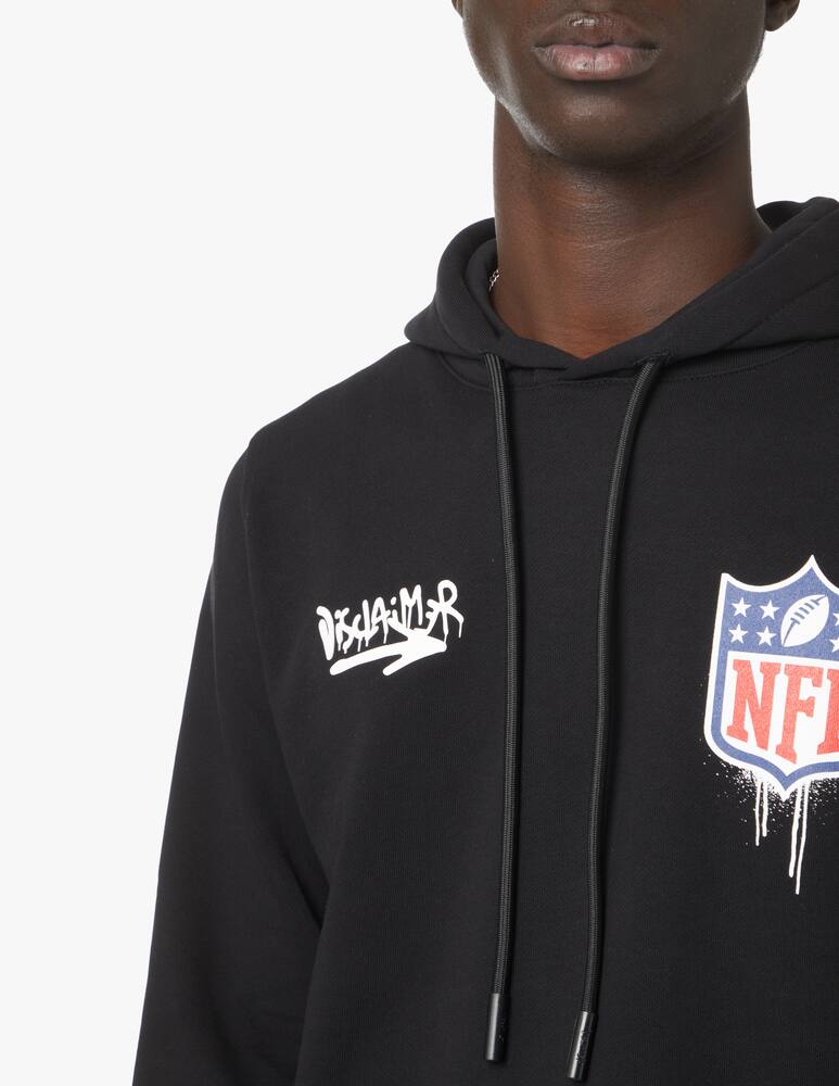 rinascente Disclaimer Nfl back hoodie - black