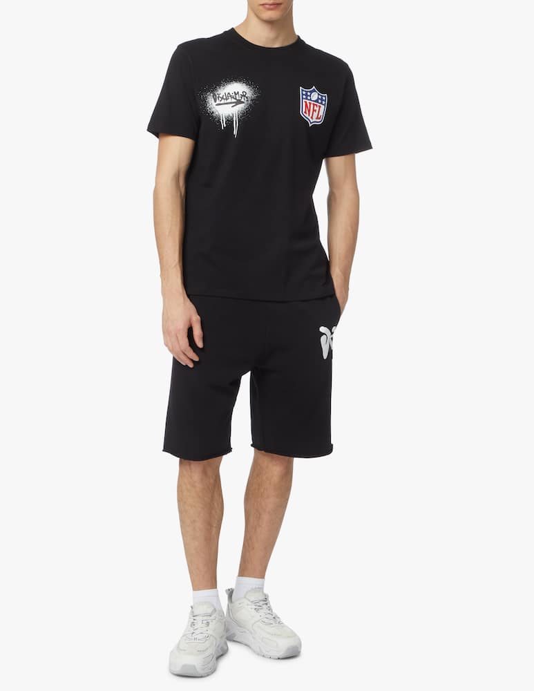 rinascente Disclaimer Maglietta girocollo nfl big back - nero