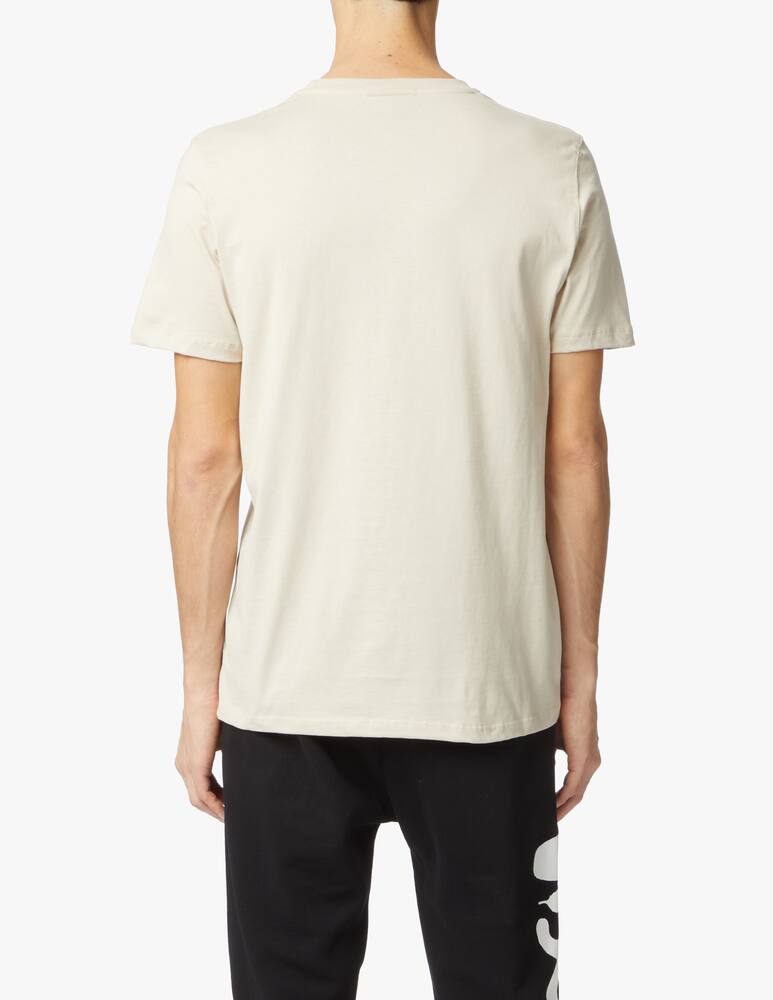 rinascente Disclaimer Maglietta girocollo nfl logo petto - marrone