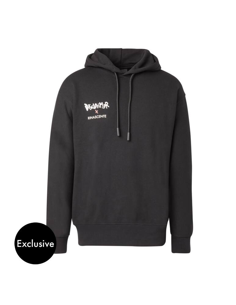 rinascente Disclaimer Cotton hoodie