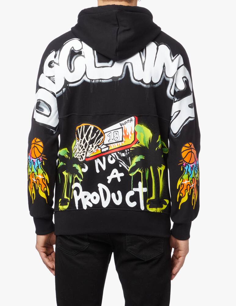 rinascente Disclaimer Cotton hoodie