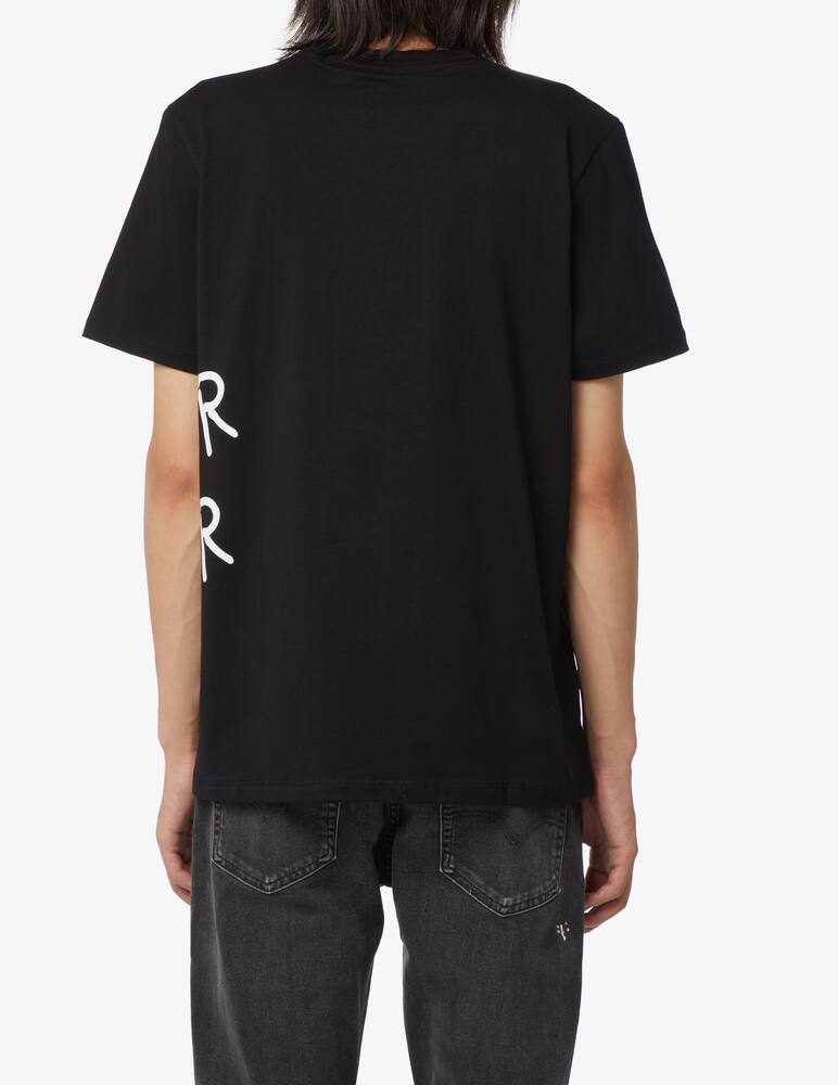 rinascente Disclaimer Maglietta con logo - Nero