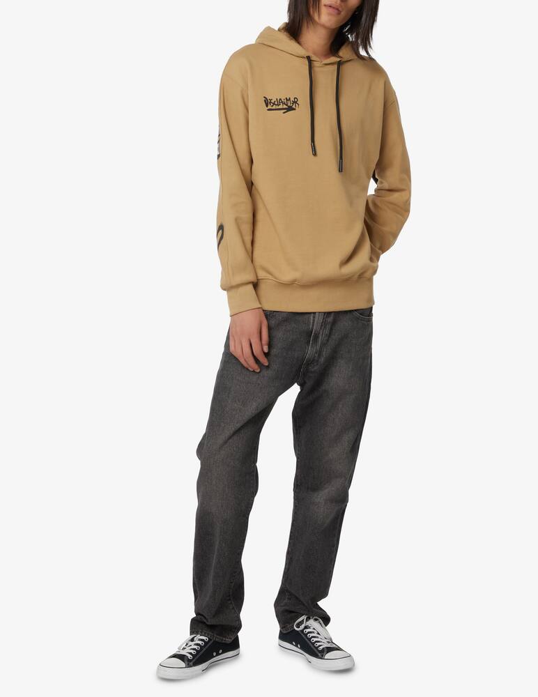 rinascente Disclaimer Logo hoodie - Olive