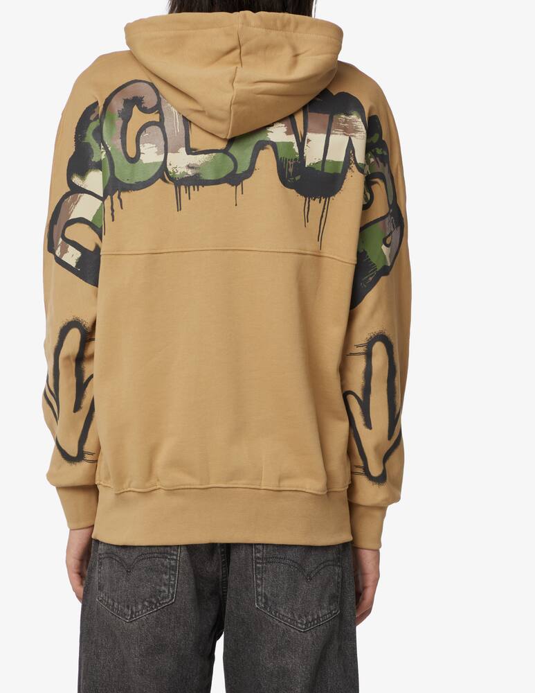 rinascente Disclaimer Logo hoodie - Olive