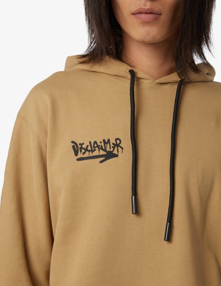 rinascente Disclaimer Logo hoodie - Olive