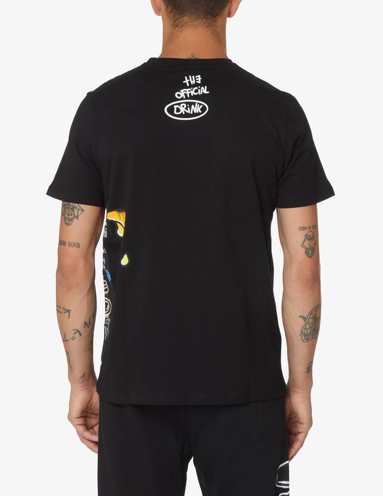 rinascente Disclaimer Maglietta in cotone - Nero