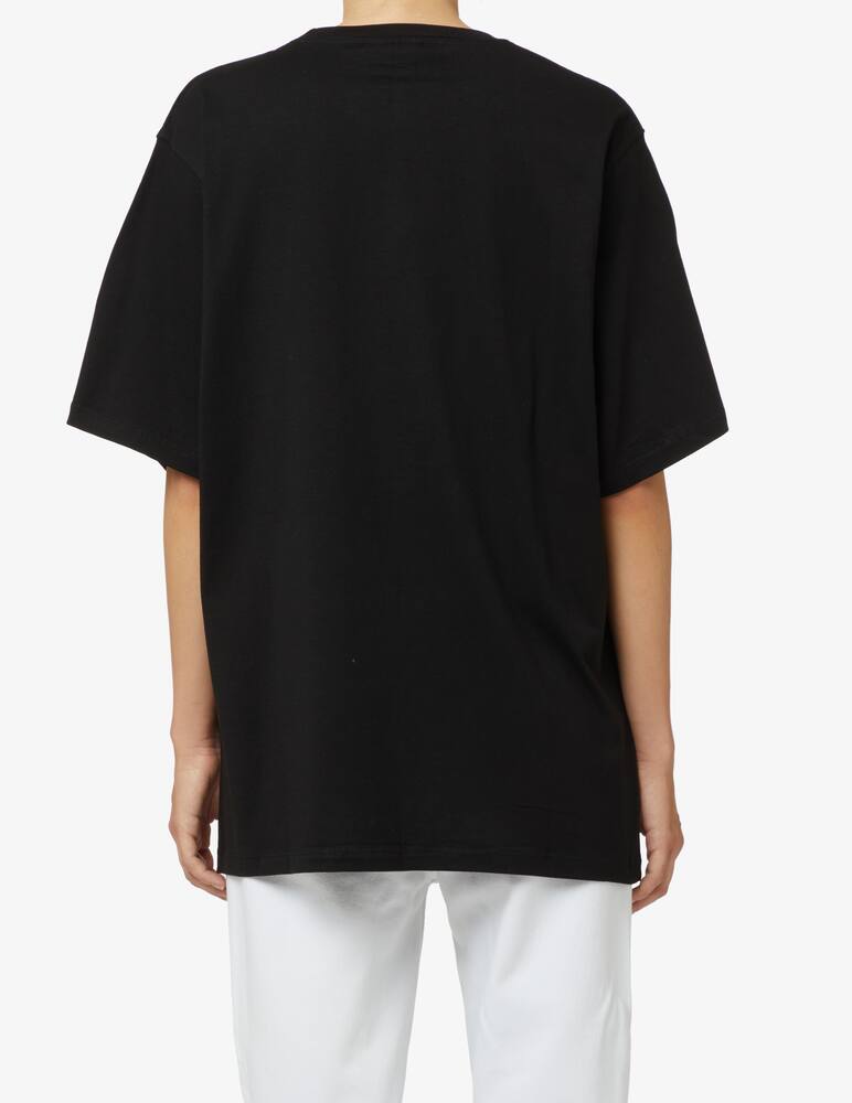 rinascente Disclaimer Cotton t-shirt with teddy bears - Black