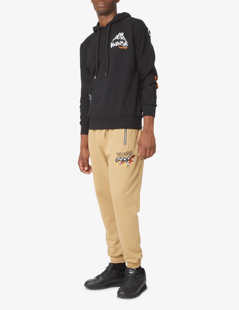 rinascente Disclaimer Pantaloni tuta con logo - Marrone