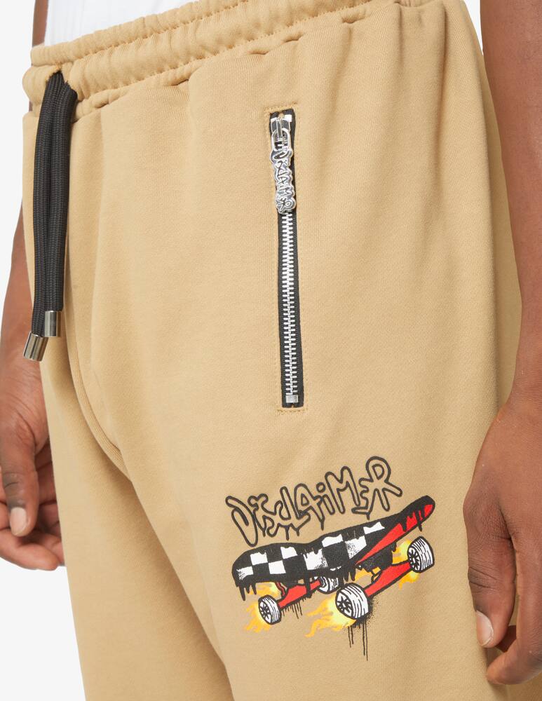 rinascente Disclaimer Pantaloni tuta con logo - Marrone