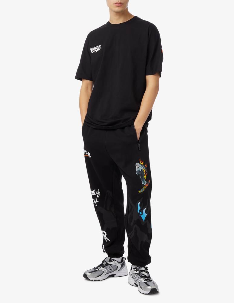 rinascente Disclaimer Pantaloni di tuta yeti mountain - Nero