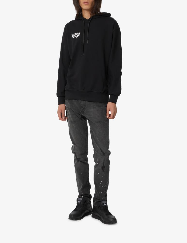 rinascente Disclaimer Felpa con cappuccio con logo - Nero