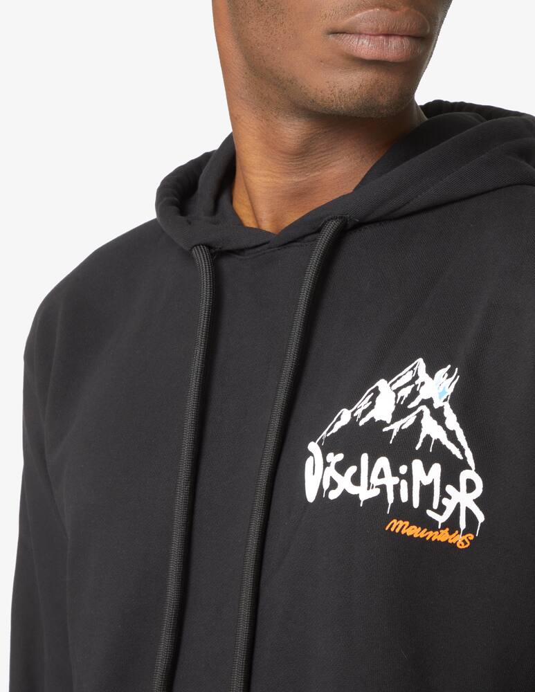 rinascente Disclaimer Logo hoodie - Black