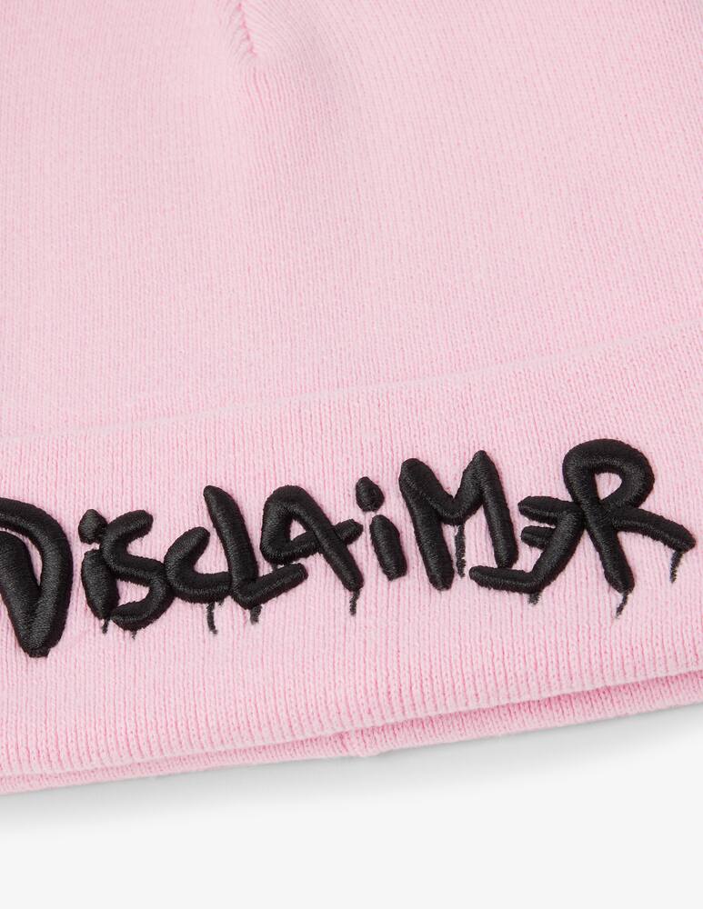 rinascente Disclaimer Basic cotton beanie hat - Pink