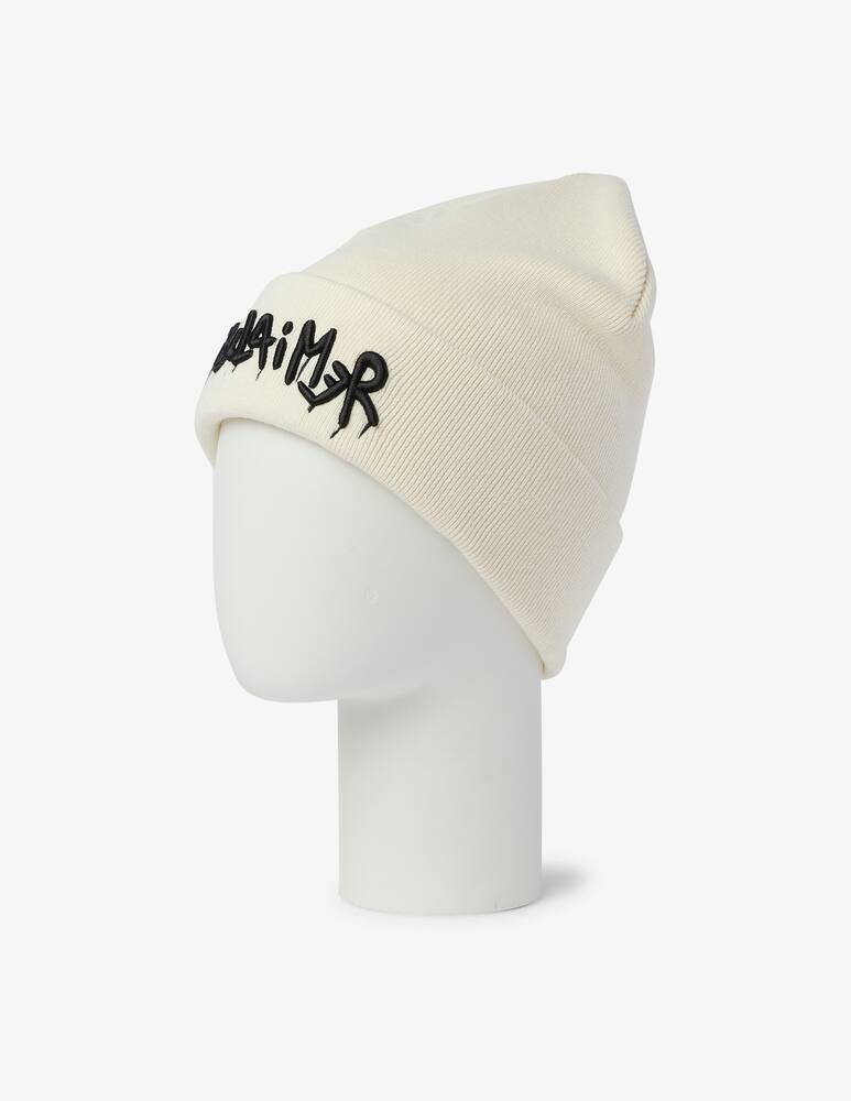 rinascente Disclaimer Cappellino beanie in cotone Basic - Bianco