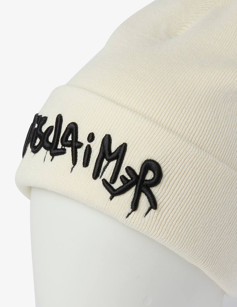 rinascente Disclaimer Cappellino beanie in cotone Basic - Bianco